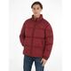 Daunenjacke TOMMY HILFIGER "Jacke NEW YORK GMD" Gr. M, rot (rouge) Herren Jacken Winterjacken