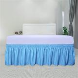 Wrap Around Ruffled Bed Skirt