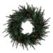 Vickerman 726174 - 26" Mixed Balsam Pine Wreath 347T (G233926) 24 Inch Christmas Wreath