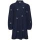 VERO MODA GIRL - Langarm-Kleid Vmniva In Navy Blazer, Gr.164