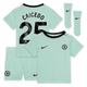 Chelsea Nike Third Stadium Kit 2023-24 - Infants with Caicedo 25 printing