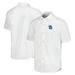 Men's Tommy Bahama White Kansas Jayhawks Coconut Point Palm Vista IslandZone Camp Button-Up Shirt
