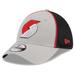 Men's New Era Gray/Black Portland Trail Blazers Piped Two-Tone 39THIRTY Flex Hat