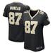 Women's Nike Foster Moreau Black New Orleans Saints Team Game Jersey