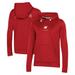 Women's Under Armour Red Wisconsin Badgers 2023 Sideline Performance Pullover Hoodie