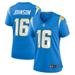 Women's Nike Tyler Johnson Powder Blue Los Angeles Chargers Team Game Jersey