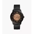 Fossil Men's Neutra Automatic Black Stainless Steel Watch