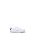 LOVE MOSCHINO Sneaker donna bianca/rossa in pelle