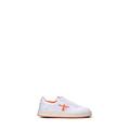 PREMIATA Sneaker donna bianca/arancio in pelle