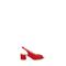 ROBERTA GINEPRI Sandalo donna rosso in suede