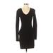 T by Alexander Wang Casual Dress: Black Dresses - Women's Size Small