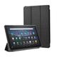 Hülle für Amazon Fire HD 8, Fire HD 8 Plus Tablets (kompatibel mit der 12/10th Gen,2022/2020 Release), BHHB Faltbare Tablets hüllen Ultraleichte Slim Shell Stand Cover Auto Wake/Sleep -Schwarz