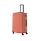 travelite 4-wheel hard shell suitcase large 96 litres, luggage series BALI: ABS hard shell trolley with TSA combination lock, 77 cm