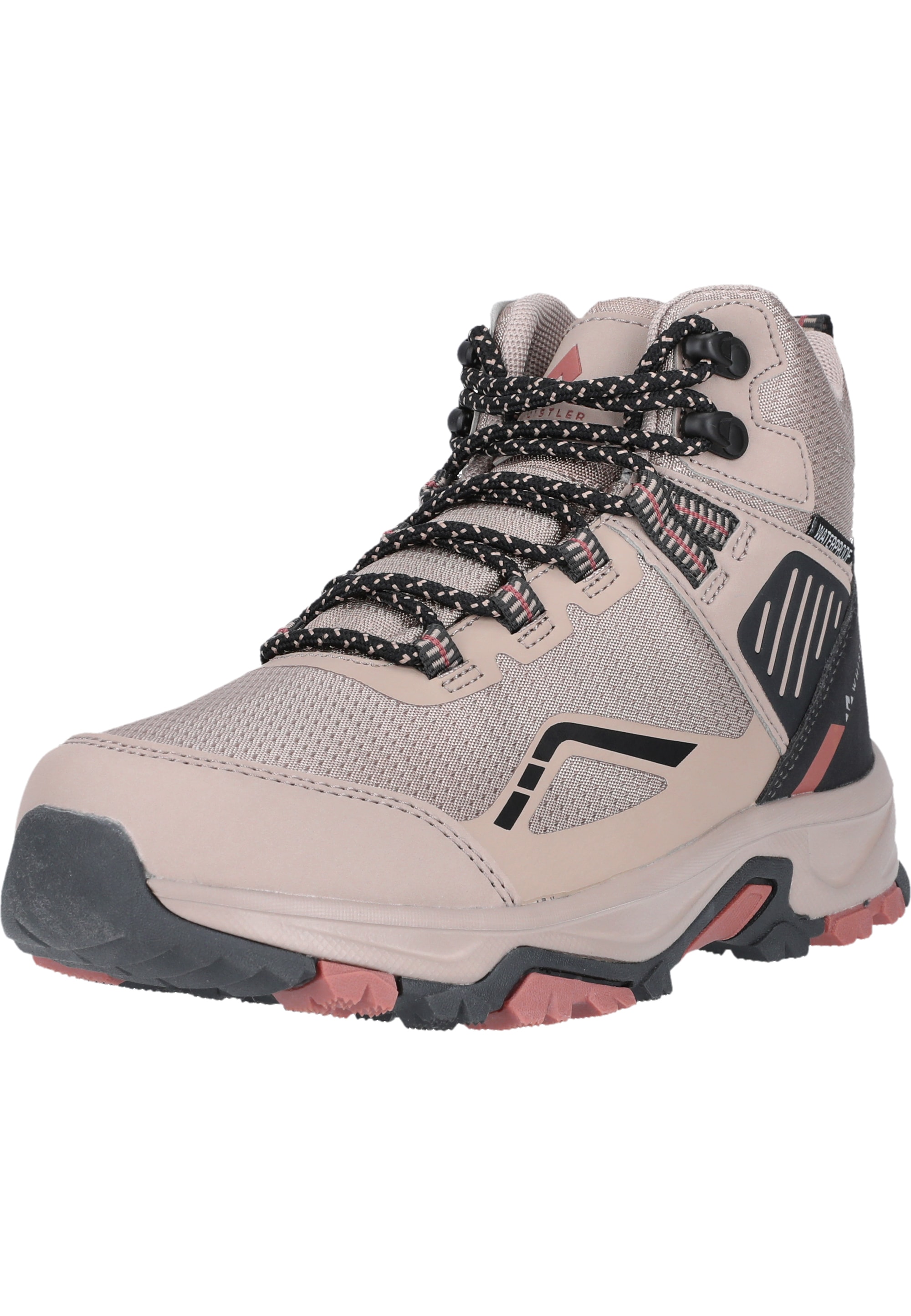 Stiefel WHISTLER "Farburnt", Damen, Gr. 39, grau, Kunstfaser, Polyurethane, Schuhe Stiefel, in wasserdichter Qualität