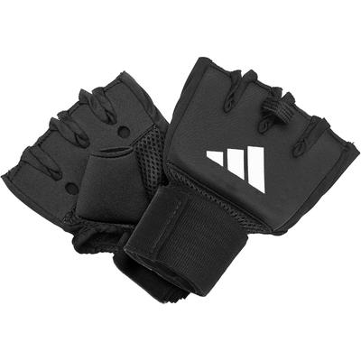Punch-Handschuhe ADIDAS PERFORMANCE "Speed Gel Wrap Glove" Gr. L, schwarz, Boxhandschuhe, L/XL, Obermaterial: 100% Kunstleder