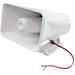 Pyle Pro 8" Indoor/Outdoor 65W PA Horn Speaker (White) PHSP5