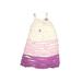 Isabella & Chloe Dress - A-Line: Purple Print Skirts & Dresses - Kids Girl's Size 6X