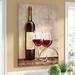 Lark Manor™ Wine in Paris IV by Janelle Penner Graphic Art on Canvas in Brown/Red | 10" H x 8" W x 2" D | Wayfair 3DC800349D4642DCB065BEB230DBADE8