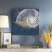 Beachcrest Home™ Pavie Calm Seas IX No Words by Janelle Penner Print on Canvas in Gray/White | 24" H x 24" W x 2" D | Wayfair