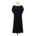 Maeve by Anthropologie Casual Dress - Shift: Black Solid Dresses - Women's Size Small