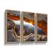 Union Rustic Mesa Mesa Arch Sunburst 2 by Cody York 3 Piece Photograph Set on Canvas in White | 24" H x 36" W x 2" D | Wayfair