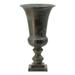 Darby Home Co 17 Inch Decorative Vase, Patina Finish, Tapered Aluminum Construction Aluminum in Gray | 16.9 H x 9.5 W x 9.5 D in | Wayfair