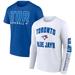 Men's Fanatics Branded Royal/White Toronto Blue Jays Two-Pack Combo T-Shirt Set