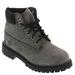 Timberland 6" Premium Boot Y - Boys 3 Youth Grey Boot Medium