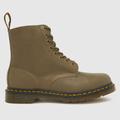 Dr Martens 1460 pascal boots in olive