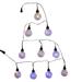 Kurt Adler 60-Light 10-Piece Multicolored Fairy LED Bulb Light Set