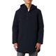 Replay Herren Parka mit Kapuze Winter, Blau (Deep Navy 715), XL