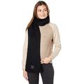 UGG Damen W Chunky Rib Knit Scarf W Grob Gerippter Strickschal, Black, O/S