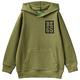 United Colors of Benetton Kinder und Jugendliche C/CAPP. M/L 3J68C202m Kapuzenpullover, Verde Militare 313, 170 cm