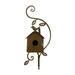 BadyminCSL Fall Decorations for Home Metal Bird House with Poles Outdoor Metal Bird House Stake Bird House for Patio Backyard Patio Outdoor Garden Decoration