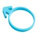 Skpblutn Kitchen Product 10Pc Silicone Pipe Bag Cable Tie Seal Ring Fixing Ring Binding Ring Tool Pantry Organization and Storage Sky Blue