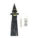 Halloween Windsock Lights Halloween Decor Outdoor Hanging Light Ornament (Bat Style)