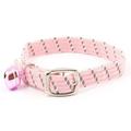 Ancol Reflective Softweave Cat Collar Pink