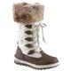 Winterstiefel TOM TAILOR Gr. 25, braun (braun, weiß) Kinder Schuhe Stiefel Boots