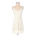 Maje Casual Dress: White Dresses - Women's Size 36