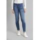 5-Pocket-Jeans BUGATTI Gr. L38, Langgrößen, blau (marine) Damen Jeans Röhrenjeans