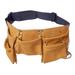 Children s Garden Multi-functional Waist Bag Portable Garden Tools Bag Fanny Pack Wear-resistant Repair Tool Bag (Light Yellow)