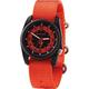 BERTUCCI DX3 Field Watch - Black Case, Base Camp Enzo Dial | Base Camp Orange Band, Modern