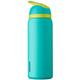 Owala Flip Insulated Stainless Steel Water Bottle with Built-in Straw, 940 ml, Neon Basil