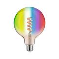 Paulmann 29162 Filament 230V Smart Home Zigbee LED Globe G125 E27 470lm 6.3W RGBW+ dimmable Gold lamp, 6.3 W