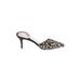 J.Crew Heels: Slip-on Stiletto Cocktail Party Ivory Leopard Print Shoes - Women's Size 10 - Pointed Toe