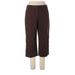 Apt. 9 Casual Pants - High Rise: Brown Bottoms - Women's Size 14