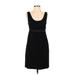 Vineyard Vines Casual Dress - Sheath Scoop Neck Sleeveless: Black Solid Dresses - New - Women's Size 8