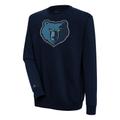 Men's Antigua Navy Memphis Grizzlies Victory Pullover Sweatshirt