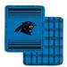 Pegasus Carolina Panthers 60" x 70" Basic Block Double-Sided Royal Plush Blanket