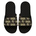 Youth ISlide Black Colorado Buffaloes Logo Pattern Slide Sandals